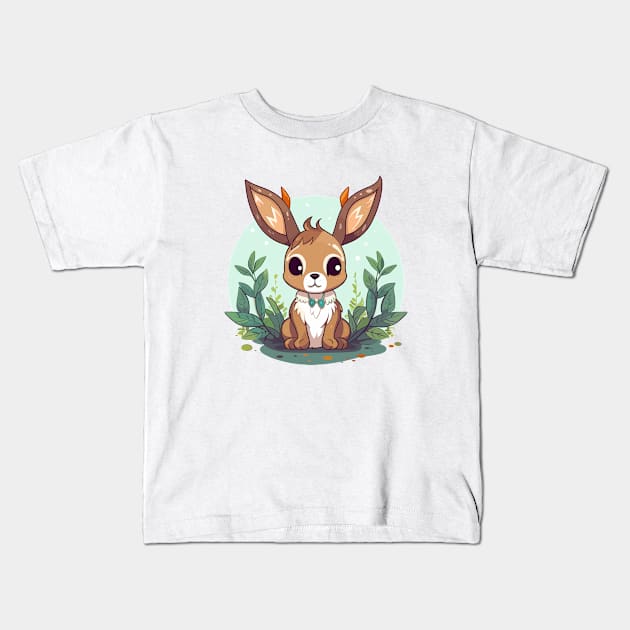 Baby Jacalope Kids T-Shirt by JessCrafts